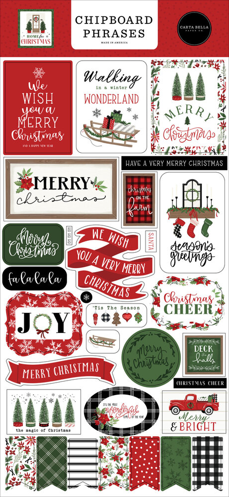 Carta Bella Home For Christmas Mega Bundle (CBHFC139050)