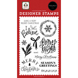 Carta Bella Home For Christmas I Believe Clear Stamps (CBHFC139044)
