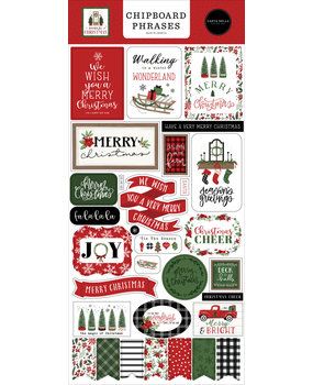 Carta Bella Home For Christmas 6x13 Inch Chipboard Phrases (CBHFC139022) Carta Bella Home For Christmas 6x13 Inch Chipboard Phrases (CBHFC139022)