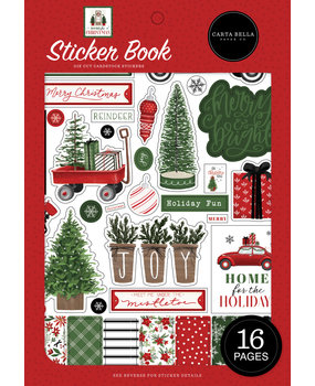 Carta Bella Home For Christmas Sticker Book (CBHFC139029) Carta Bella Home For Christmas Sticker Book (CBHFC139029)