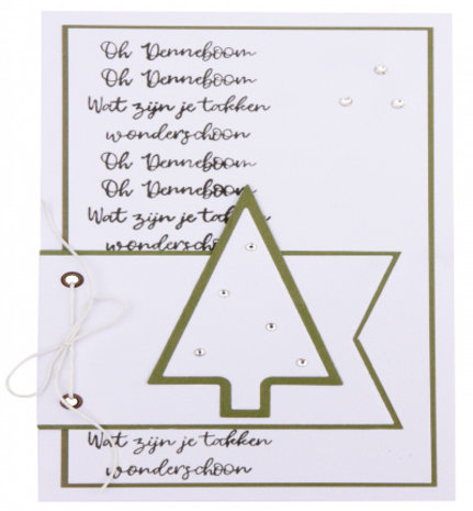 Studio Light Essentials Snijmal Christmas Trees nr.61 (SL-ES-CD61) Studio Light Essentials Snijmal Christmas Trees nr.61 (SL-ES-CD61)