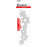 Studio Light Essentials Snijmal Christmas Snowflakes Edge nr.67 (SL-ES-CD67)
