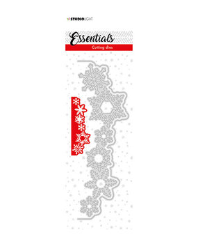 Studio Light Essentials Snijmal Christmas Snowflakes Edge nr.67 (SL-ES-CD67)