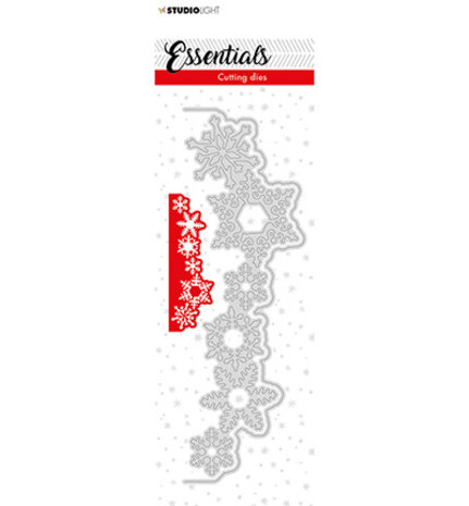 Studio Light Essentials Snijmal Christmas Snowflakes Edge nr.67 (SL-ES-CD67)