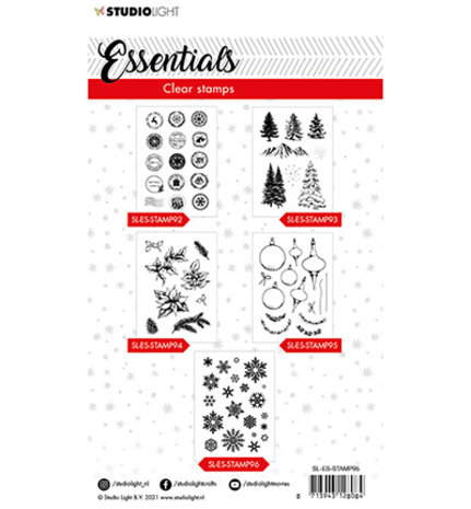 Studio Light Essentials Clear Stamps (SL-ES-STAMP95)