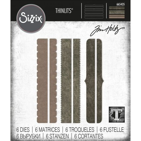 Sizzix Thinlits Die Set Decorative Trims (665435) Sizzix Thinlits Die Set Decorative Trims (665435)