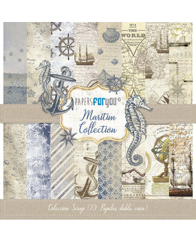 Papers For You Maritim Scrap 12x12 Inch Paper Pack (10pcs) (PFY-070) Papers For You Maritim Scrap 12x12 Inch Paper Pack (10pcs) (PFY-070)