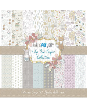 Papers For You ¡Ay Que Cuqui! 12x12 Inch Paper Pack (12pcs) (PFY-1119)* Papers For You ¡Ay Que Cuqui! 12x12 Inch Paper Pack (12pcs) (PFY-1119)*