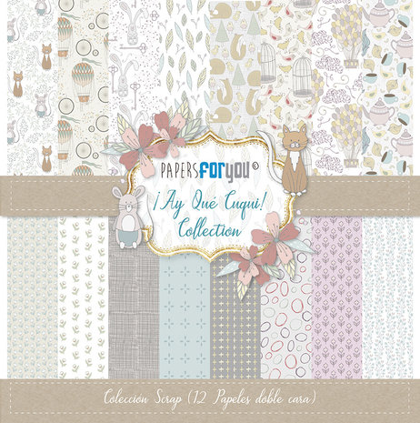 Papers For You ¡Ay Que Cuqui! 12x12 Inch Paper Pack (12pcs) (PFY-1119)