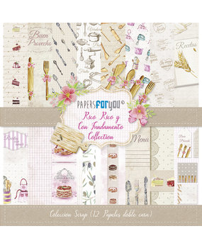 Papers For You Rico Rico Y Con Fundamento 12x12 Inch Paper Pack (12pcs) (PFY-1325) Papers For You Rico Rico Y Con Fundamento 12x12 Inch Paper Pack (12pcs) (PFY-1325)