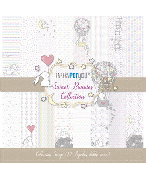 Papers For You Sweet Bunnies 12x12 Inch Paper Pack (12pcs) (PFY-1338)* Papers For You Sweet Bunnies 12x12 Inch Paper Pack (12pcs) (PFY-1338)*