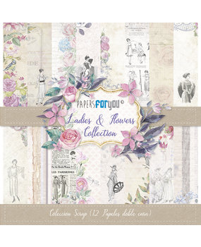 Papers For You Ladies & Flowers 12x12 Inch Paper Pack (12pcs) (PFY-1407) Papers For You Ladies & Flowers 12x12 Inch Paper Pack (12pcs) (PFY-1407)