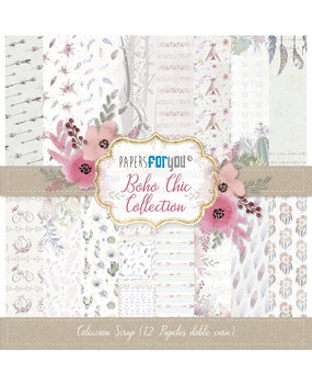 Papers For You Boho Chic 12x12 Inch Paper Pack (12pcs) (PFY-1515) Papers For You Boho Chic 12x12 Inch Paper Pack (12pcs) (PFY-1515)