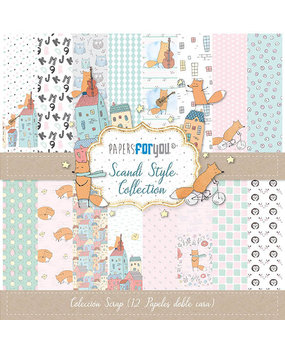 Papers For You Scandi Style 12x12 Inch Paper Pack (12pcs) (PFY-1727)* Papers For You Scandi Style 12x12 Inch Paper Pack (12pcs) (PFY-1727)*