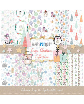Papers For You Cuqui Christmas 12x12 Inch Paper Pack (6pcs) (PFY-1780)* Papers For You Cuqui Christmas 12x12 Inch Paper Pack (6pcs) (PFY-1780)*