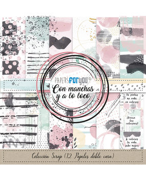 Papers For You Con Manchas Y A Lo Loco 12x12 Inch Paper Pack (12pcs) (PFY-2271)* Papers For You Con Manchas Y A Lo Loco 12x12 Inch Paper Pack (12pcs) (PFY-2271)*