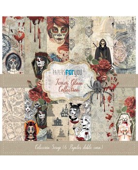 Papers For You Terror Glam 12x12 Inch Paper Pack (6pcs) (PFY-2574) Papers For You Terror Glam 12x12 Inch Paper Pack (6pcs) (PFY-2574)