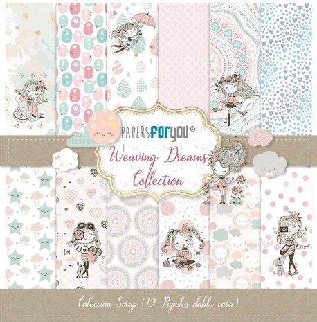 Papers For You Weaving Dreams 12x12 Inch Paper Pack (12pcs) (PFY-2808)