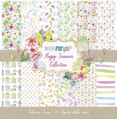 Papers For You Happy Summer 6x6 Inch Paper Pack (24pcs) (PFY-2822)