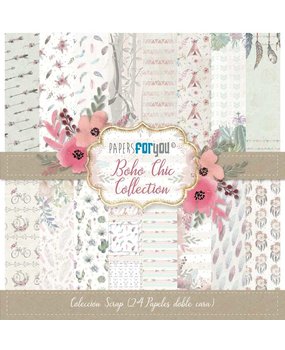 Papers For You Boho Chic 6x6 Inch Paper Pack (24pcs) (PFY-3037) Papers For You Boho Chic 6x6 Inch Paper Pack (24pcs) (PFY-3037)