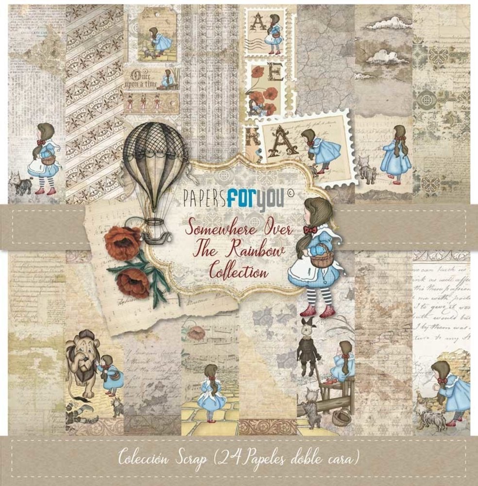 Papers For You Somewhere Over The Rainbow 6x6 Inch Paper Pack (24pcs) (PFY-3038) Papers For You Somewhere Over The Rainbow 6x6 Inch Paper Pack (24pcs) (PFY-3038)