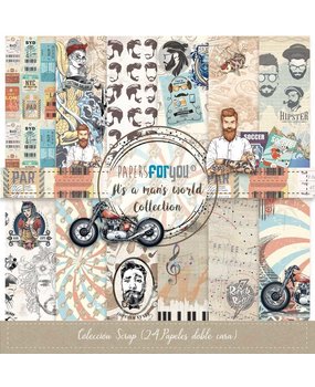 Papers For You It`s a Man`s World 6x6 Inch Paper Pack (24pcs) (PFY-3043) Papers For You It`s a Man`s World 6x6 Inch Paper Pack (24pcs) (PFY-3043)