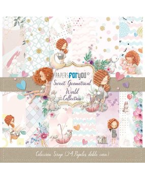 Papers For You Sweet Geometrical World 6x6 Inch Paper Pack (24pcs) (PFY-3046)* Papers For You Sweet Geometrical World 6x6 Inch Paper Pack (24pcs) (PFY-3046)*