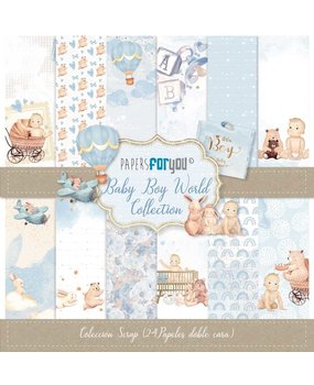 Papers For You Baby Boy World 6x6 Inch Paper Pack (24pcs) (PFY-3050) Papers For You Baby Boy World 6x6 Inch Paper Pack (24pcs) (PFY-3050)