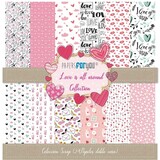 Papers For You Love Is All Around 6x6 Inch Paper Pack (24pcs) (PFY-3052)