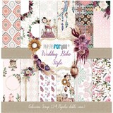 Papers For You Wedding Boho 6x6 Inch Paper Pack (24pcs) (PFY-3112)