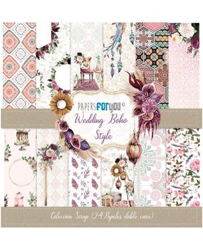 Papers For You Wedding Boho 6x6 Inch Paper Pack (24pcs) (PFY-3112) Papers For You Wedding Boho 6x6 Inch Paper Pack (24pcs) (PFY-3112)