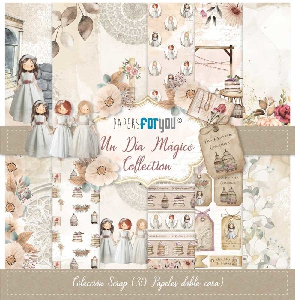 Papers For You Ninas Un Dia Magico 6x6 Inch Paper Pack (30pcs) (PFY-3632)
