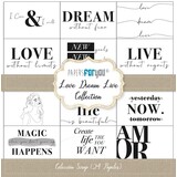 Papers For You Love Dream Live 6x6 Inch Paper Pack (24pcs) (PFY-3969)*