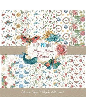 Papers For You Magic Nature 6x6 Inch Paper Pack (24pcs) (PFY-4137) Papers For You Magic Nature 6x6 Inch Paper Pack (24pcs) (PFY-4137)
