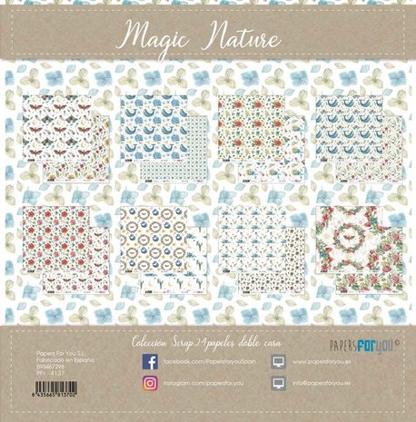 Papers For You Magic Nature 6x6 Inch Paper Pack (24pcs) (PFY-4137)