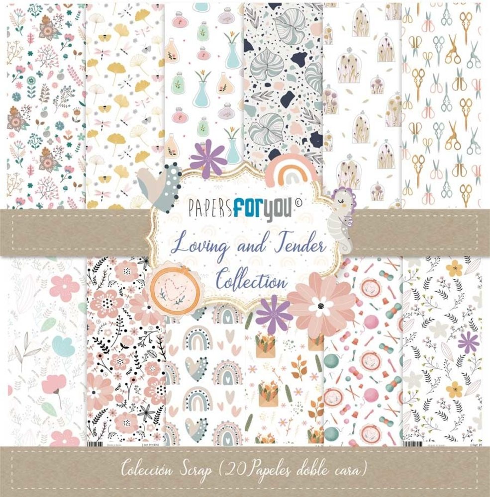 Papers For You Loving and Tender 6x6 Inch Paper Pack (20pcs) (PFY-4138)