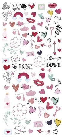 Papers For You Love Is All Around Die Cuts (PFY-3130)