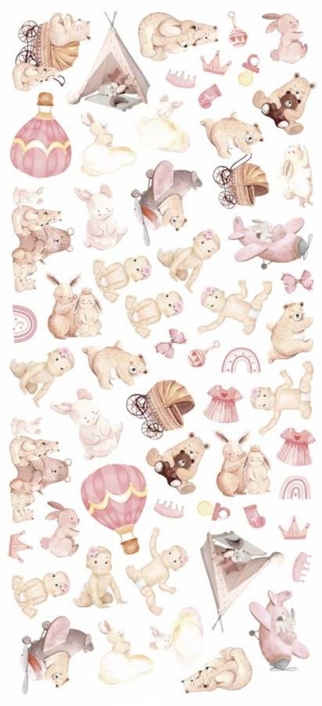 Papers For You Baby Girl World Die Cuts (PFY-3470) Papers For You Baby Girl World Die Cuts (PFY-3470)