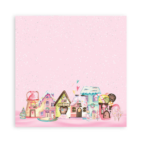 Stamperia Christmas Rose 12x12 Inch MAXI PAD (SBBXLB12) Stamperia Christmas Rose 12x12 Inch MAXI PAD (SBBXLB12)