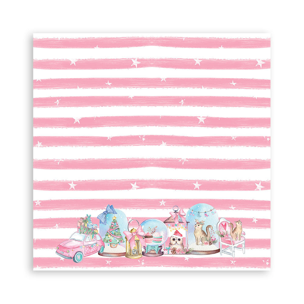 Stamperia Christmas Rose 12x12 Inch MAXI PAD (SBBXLB12) Stamperia Christmas Rose 12x12 Inch MAXI PAD (SBBXLB12)