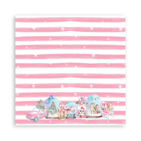 Stamperia Christmas Rose 12x12 Inch MAXI PAD (SBBXLB12) Stamperia Christmas Rose 12x12 Inch MAXI PAD (SBBXLB12)