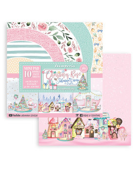 Stamperia Christmas Rose 8x8 Inch Paper Pack (SBBS45) Stamperia Christmas Rose 8x8 Inch Paper Pack (SBBS45)