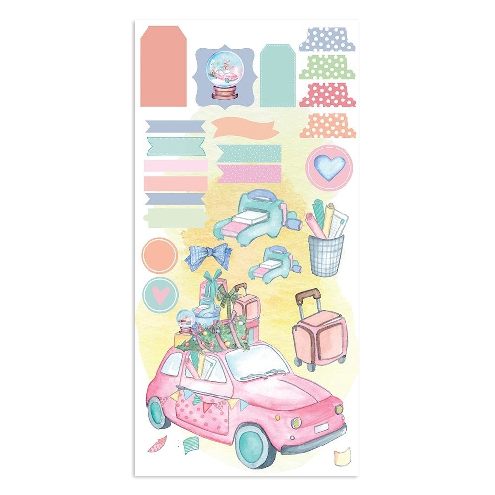 Stamperia Christmas Rose 6x12 Inch Paper Pack (SBBVB05) Stamperia Christmas Rose 6x12 Inch Paper Pack (SBBVB05)