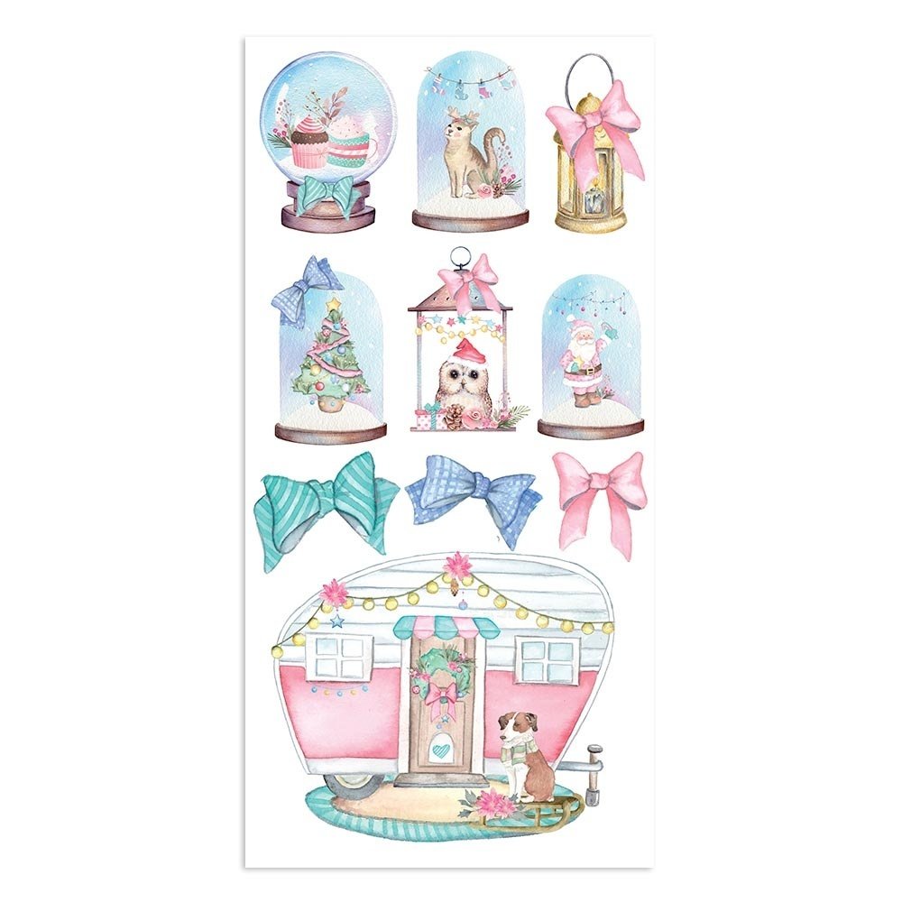 Stamperia Christmas Rose 6x12 Inch Paper Pack (SBBVB05) Stamperia Christmas Rose 6x12 Inch Paper Pack (SBBVB05)