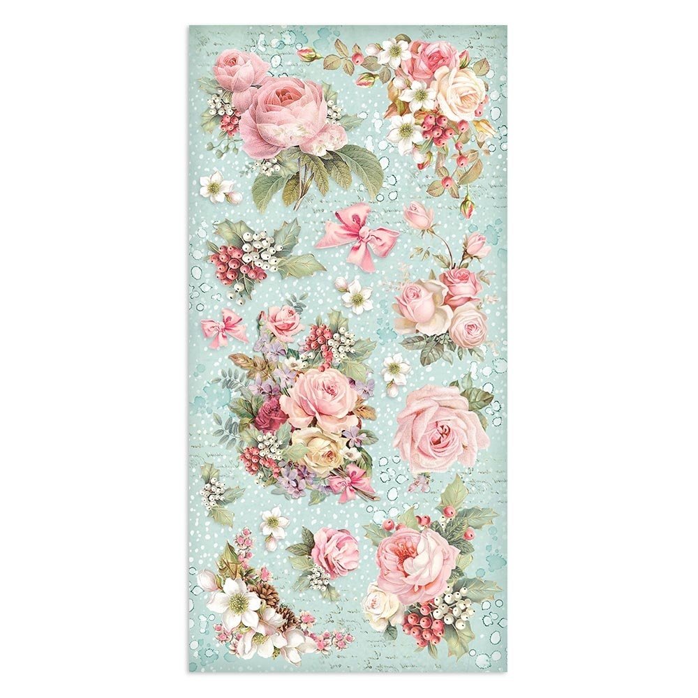 Stamperia Pink Christmas 6x12 Inch Paper Pack (SBBV09) Stamperia Pink Christmas 6x12 Inch Paper Pack (SBBV09)