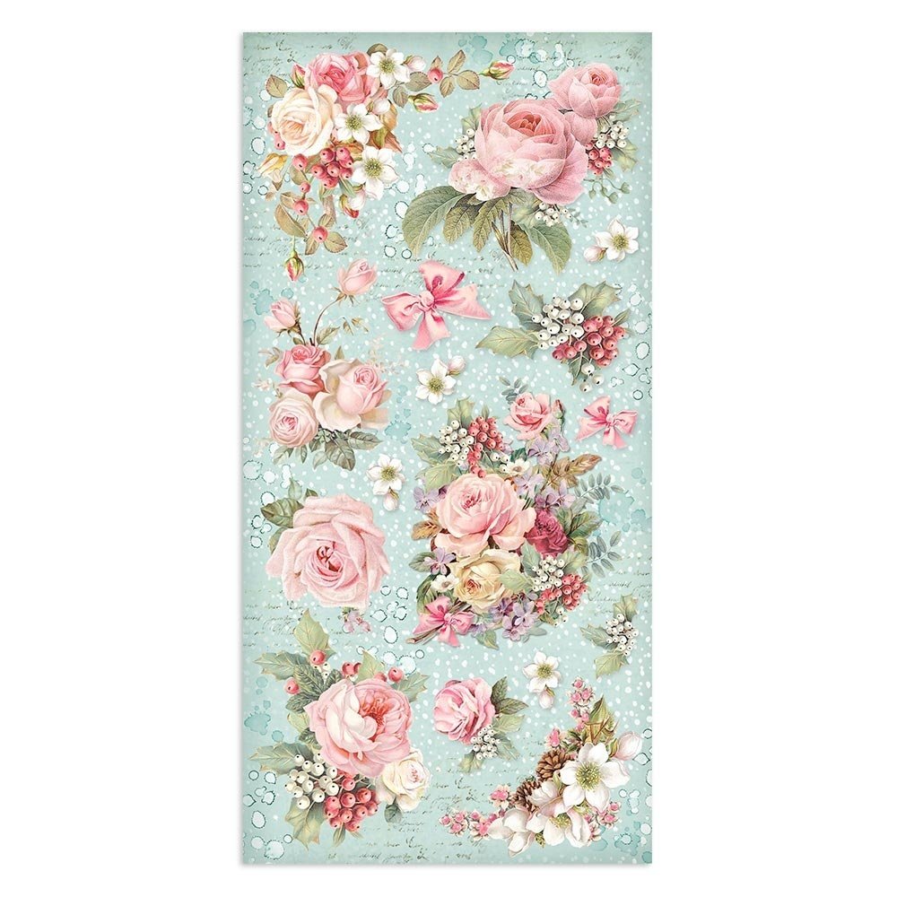 Stamperia Pink Christmas 6x12 Inch Paper Pack (SBBV09) Stamperia Pink Christmas 6x12 Inch Paper Pack (SBBV09)