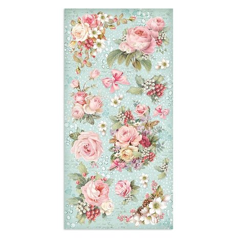 Stamperia Pink Christmas 6x12 Inch Paper Pack (SBBV09) Stamperia Pink Christmas 6x12 Inch Paper Pack (SBBV09)