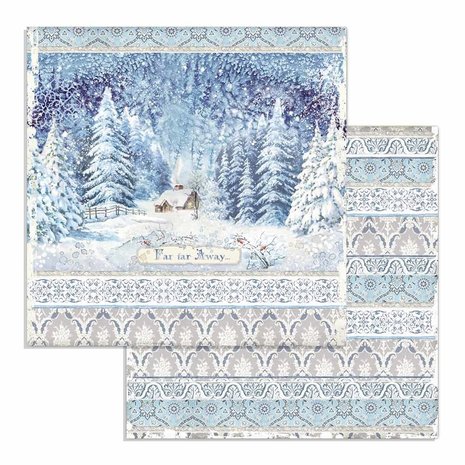 Stamperia Winter Tales 6x6 Inch Paper Pack (SBBXS04) Stamperia Winter Tales 6x6 Inch Paper Pack (SBBXS04)