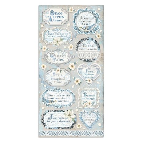 Stamperia Winter Tales 6x12 Inch Paper Pack (SBBV07) Stamperia Winter Tales 6x12 Inch Paper Pack (SBBV07)