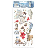 Stamperia Chipboard Winter Tales Christmas Elements 15x30cm (DFLCB33)